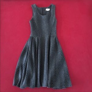 Skater Dress Snakeskin Design